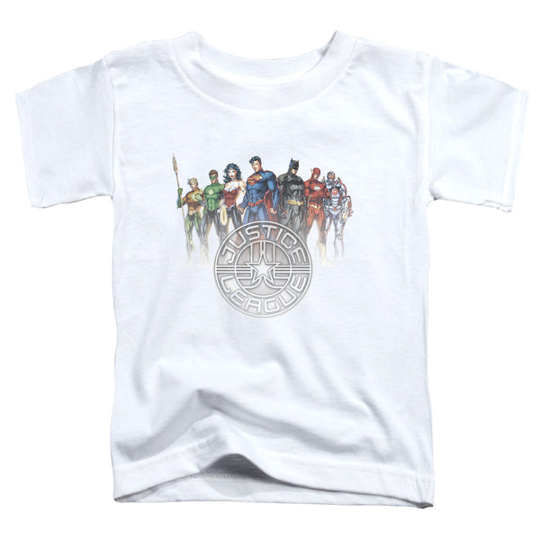 JLA - Circle Crest Toddler Short Sleeve