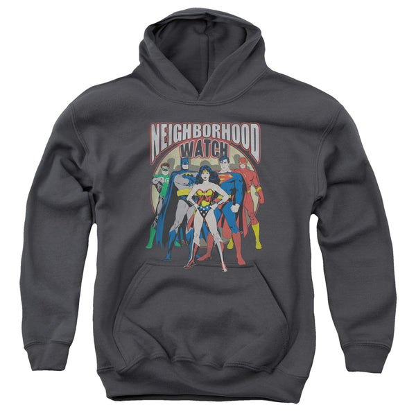 JLA - Neighborhood Watch Youth Hooded Sweatshirt