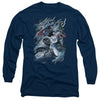 JLA - Ride The Lightening Adult Long Sleeve