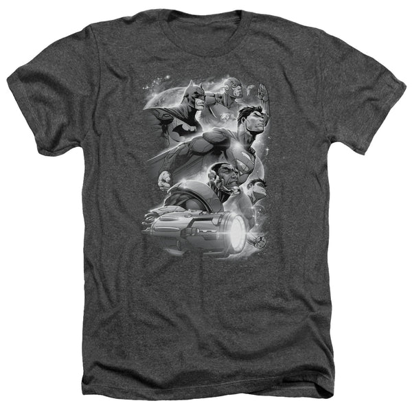 JLA - Atmospheric Adult Regular Fit Heather Short Sleeve