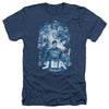 JLA - Burst Adult Regular Fit Heather Short Sleeve
