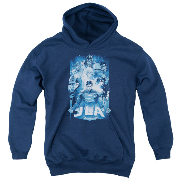JLA - Burst Youth Hooded Sweatshirt