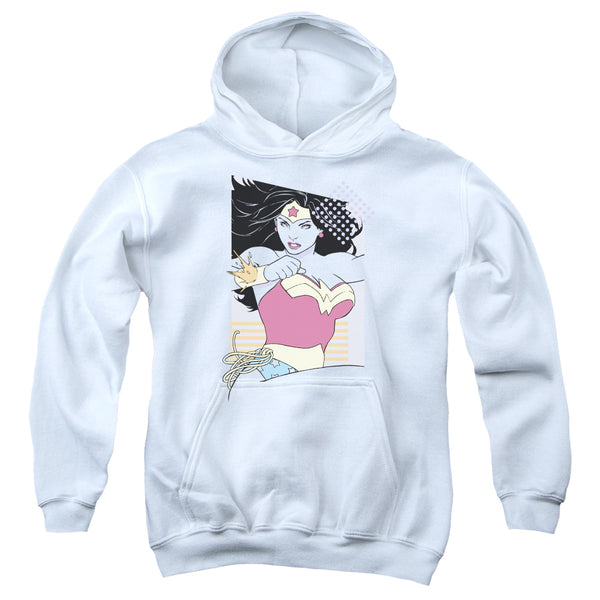 JLA - Ww 80S Minimal Youth Hooded Sweatshirt