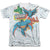 JLA - Off Register Adult Regular Fit Short Sleeve 65 - 35 Poly - Cotton