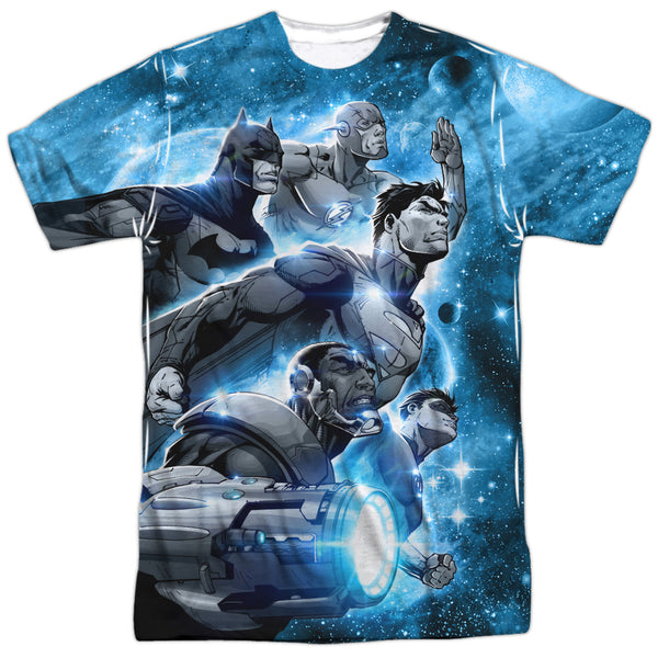 JLA - Atmospheric Adult Regular Fit Short Sleeve 100% Poly