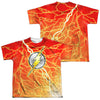 JLA - Lightning Logo (Front - Back Print) Youth Short Sleeve 100% Poly