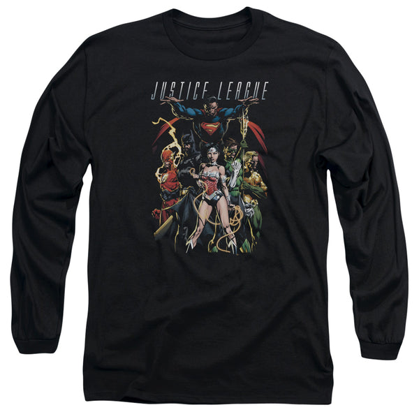 JLA - Dark Days Adult Long Sleeve