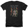 JLA - Dark Days Adult Regular Fit Heather Short Sleeve