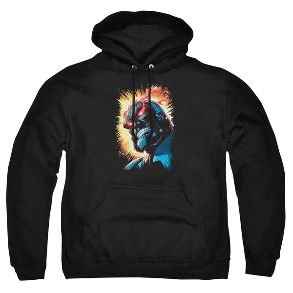 JLA - Darkseid Is Adult Pullover Hoodie