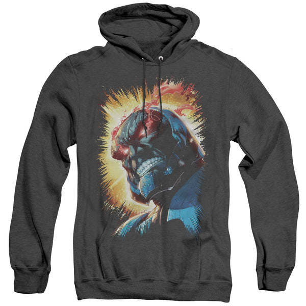 JLA - Darkseid Is Adult Heather Hoodie
