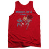 JLA - Worlds Best Adult Tank Top