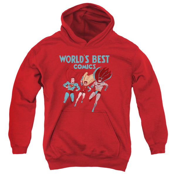 JLA - Worlds Best Youth Hooded Sweatshirt