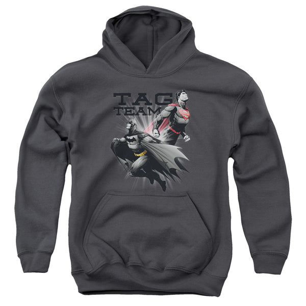 JLA - Tag Team Youth Hooded Sweatshirt