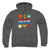JLA - Pixel Logos Adult Pullover Hoodie