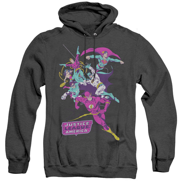 JLA - Colorful League Adult Heather Hoodie