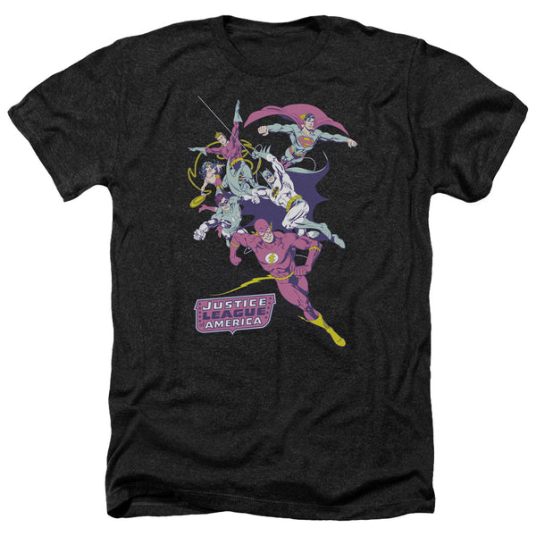 JLA - Colorful League Adult Regular Fit Heather Short Sleeve