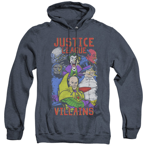 JLA - Villains Adult Heather Hoodie