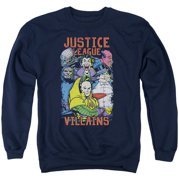 JLA - Villains Adult Crewneck Sweatshirt