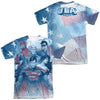 JLA - United (Front - Back Print) Adult Regular Fit Short Sleeve 100% Poly