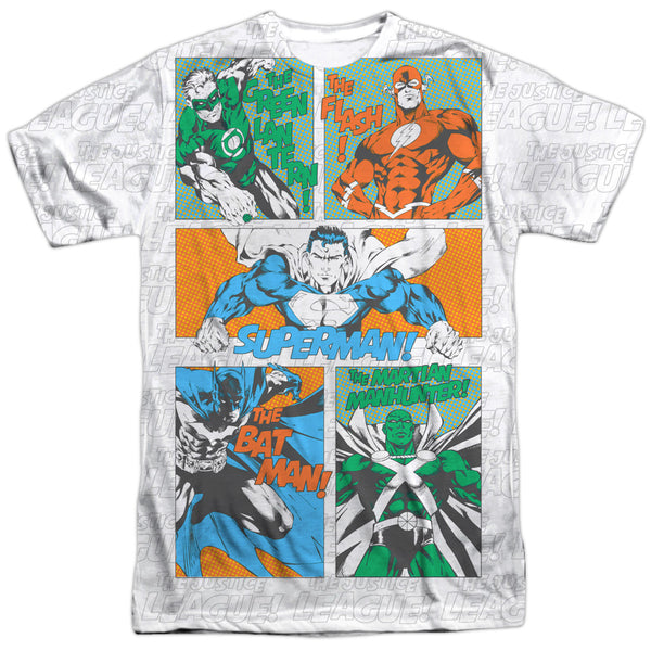 JLA - Justice Panels Adult Regular Fit Short Sleeve 100% Poly