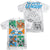 JLA - Justice Panels (Front - Back Print) Adult Regular Fit Short Sleeve 100% Poly