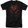 JLA - Superboy Adult Tall Fit Short Sleeve