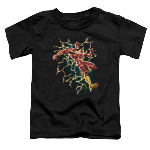 JLA - Flash Symbol Knockout Toddler Short Sleeve