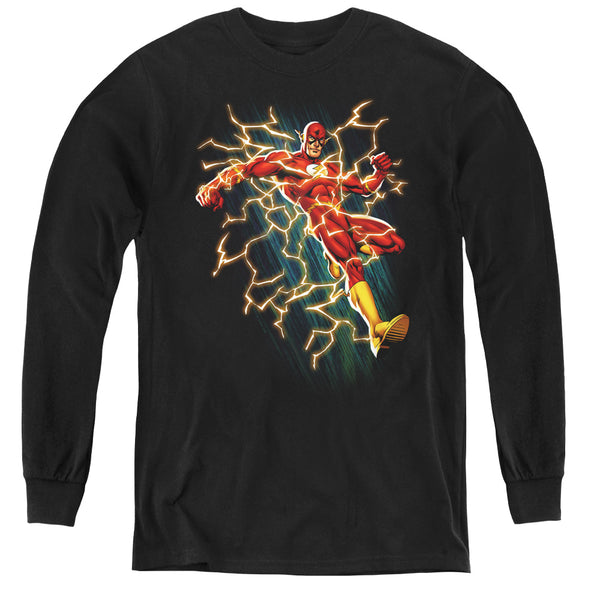 JLA - Flash Symbol Knockout L - S Youth