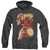 JLA - Speed Head Adult Heather Hoodie