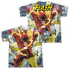 JLA - Police Line (Front - Back Print) Youth Short Sleeve 100% Poly