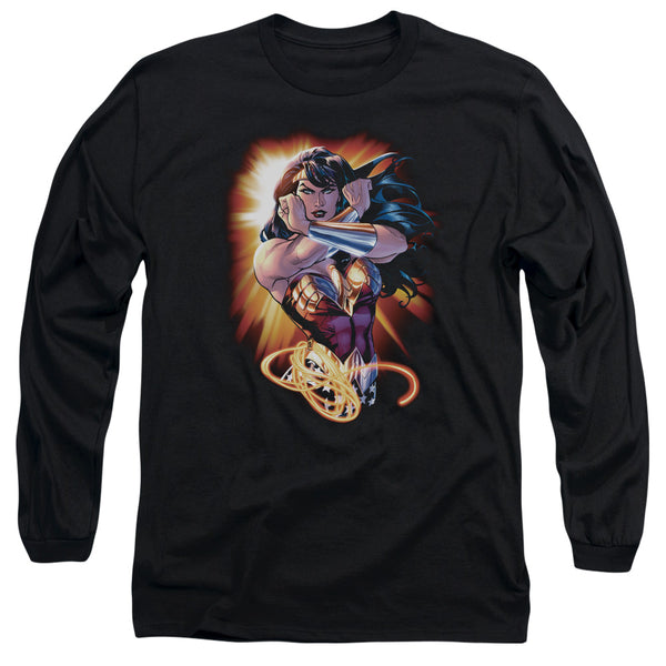 Jla - Wonder Rays Adult Long Sleeve