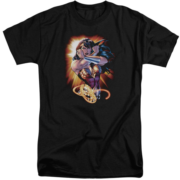Jla - Wonder Rays Adult Tall Fit Short Sleeve