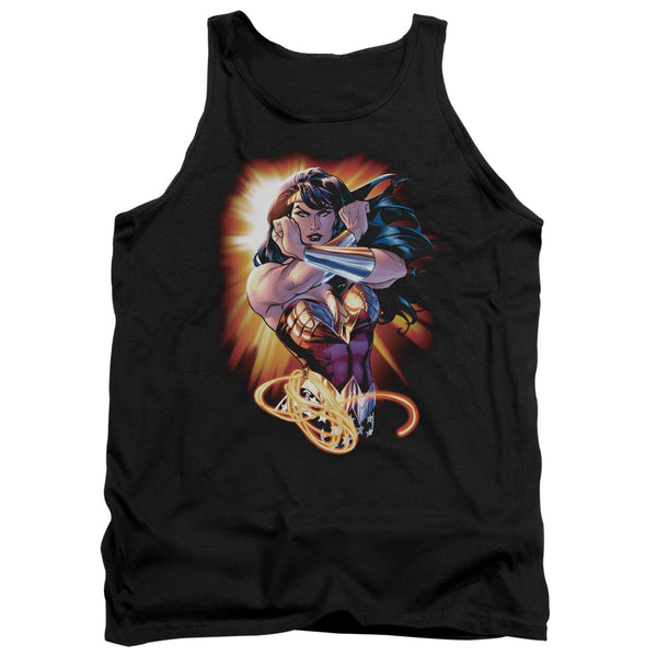 Jla - Wonder Rays Adult Tank Top