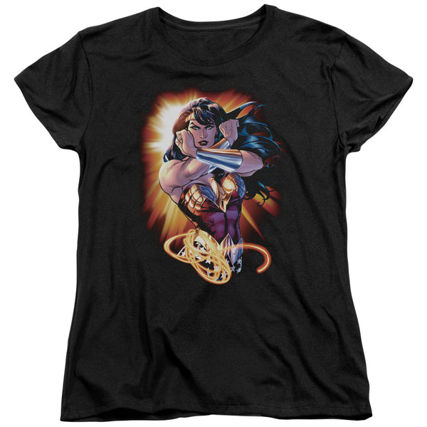 Jla - Wonder Rays Women's Short Sleeve