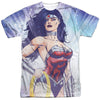 JLA - Warrior Goddess Adult Regular Fit Short Sleeve 100% Poly