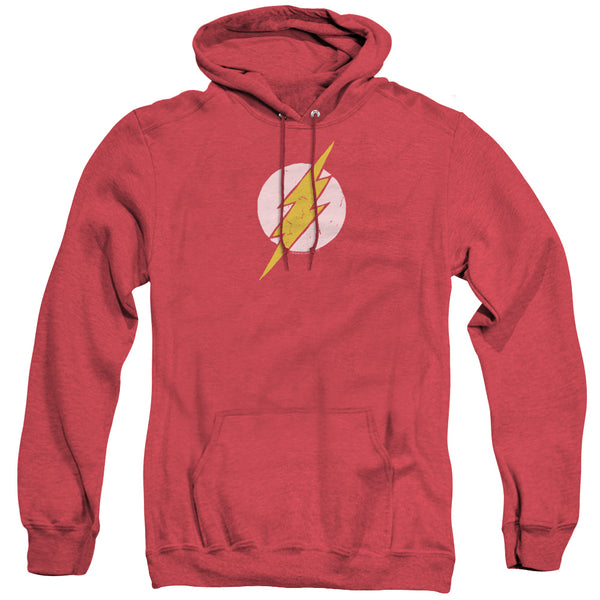 JLA - Rough Flash Adult Heather Hoodie
