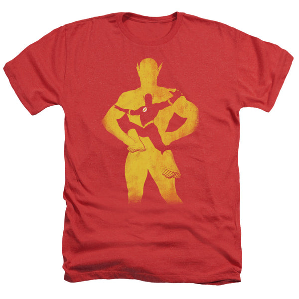 JLA - Flash Knockout Adult Regular Fit Heather Short Sleeve