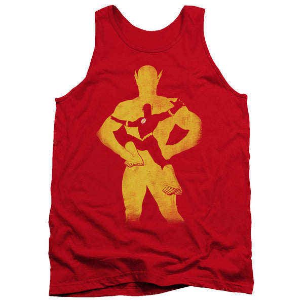 JLA - Flash Knockout Adult Tank Top