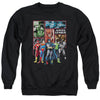 JLA - New JLA Panels Adult Crewneck Sweatshirt