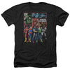 JLA - New JLA Panels Adult Regular Fit Heather Short Sleeve
