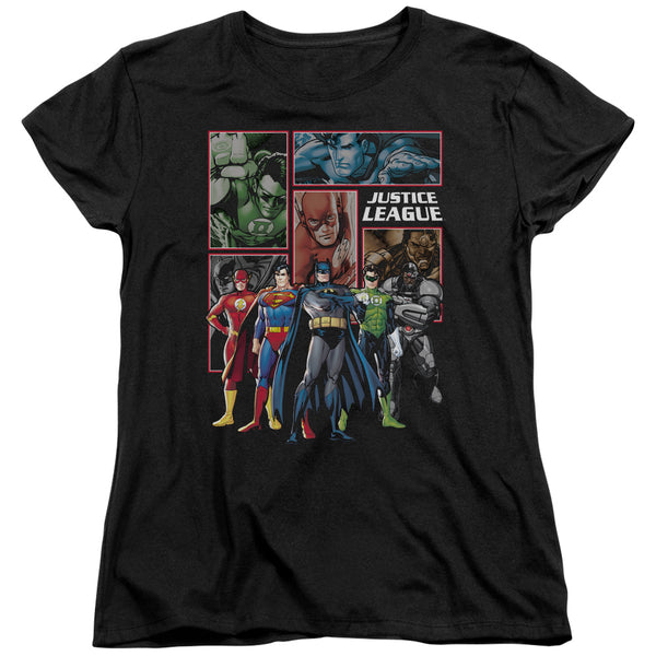 JLA - New JLA Panels Women's Short Sleeve