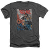 JLA - Crime Syndicate Adult Regular Fit Heather Short Sleeve