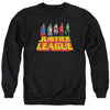 JLA - Standing Above Adult Crewneck Sweatshirt