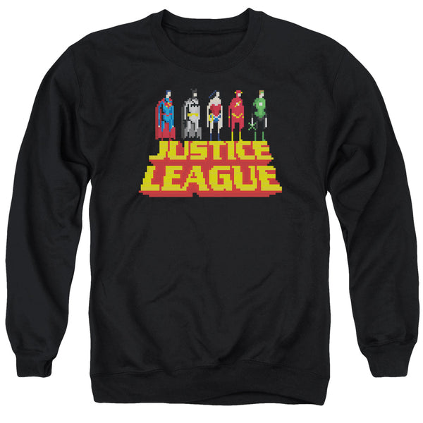 JLA - Standing Above Adult Crewneck Sweatshirt
