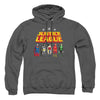 JLA - Standing Below Adult Pullover Hoodie