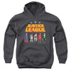 JLA - Standing Below Youth Hooded Sweatshirt
