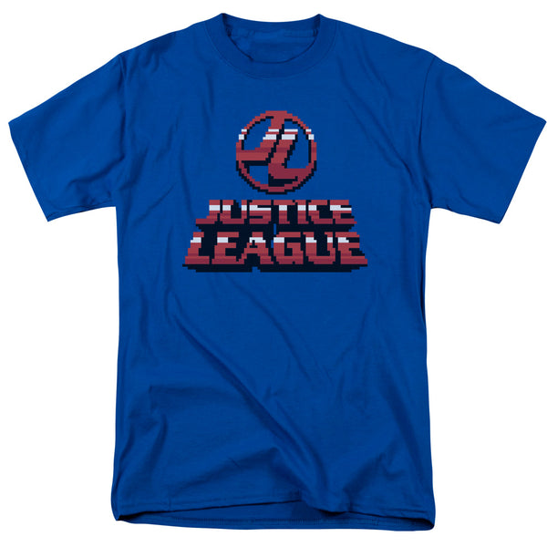 JLA - 8 Bit JLA Adult Regular Fit Short Sleeve
