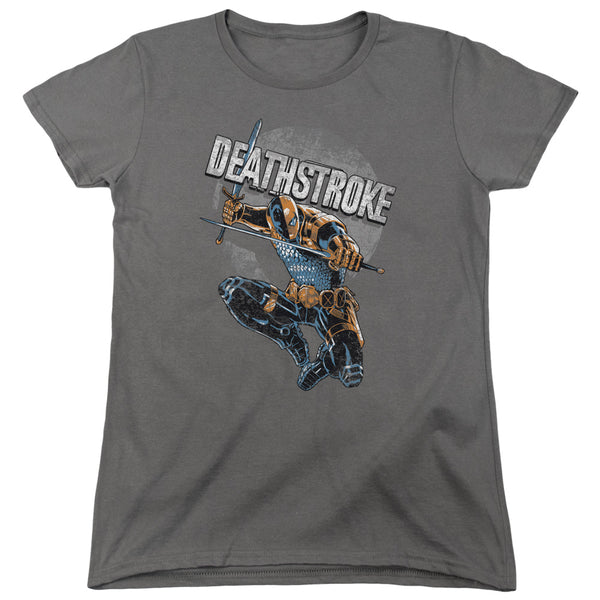 JLA - Deathstroke Retro Women's Short Sleeve