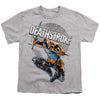 JLA - Deathstroke Retro Youth Short Sleeve