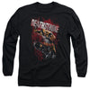 JLA - Blood Splattered Adult Long Sleeve